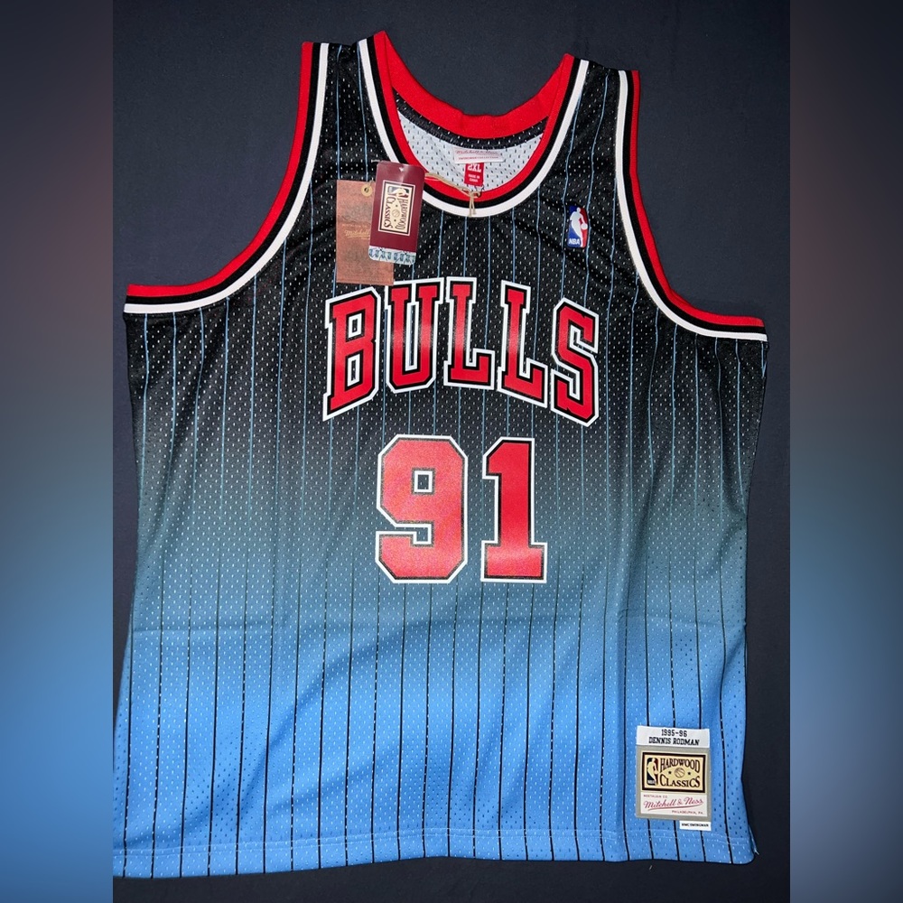 NWT Chicago Bulls Rodman Jersey
